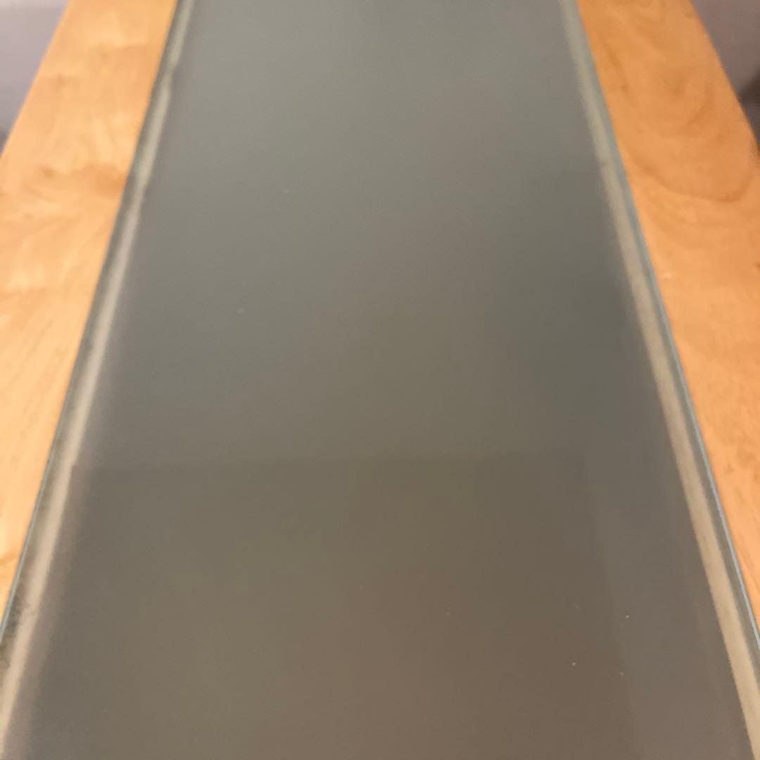 【6/30迄の出品】ガラストップカウンターテーブル ハイテーブル