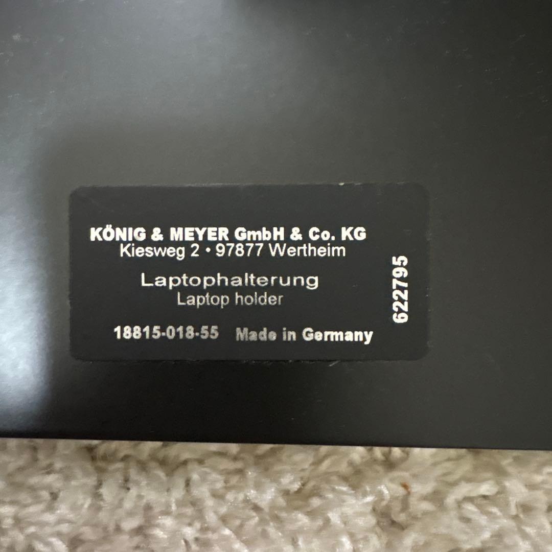 K&M ラップトップ ホルダー 18815
