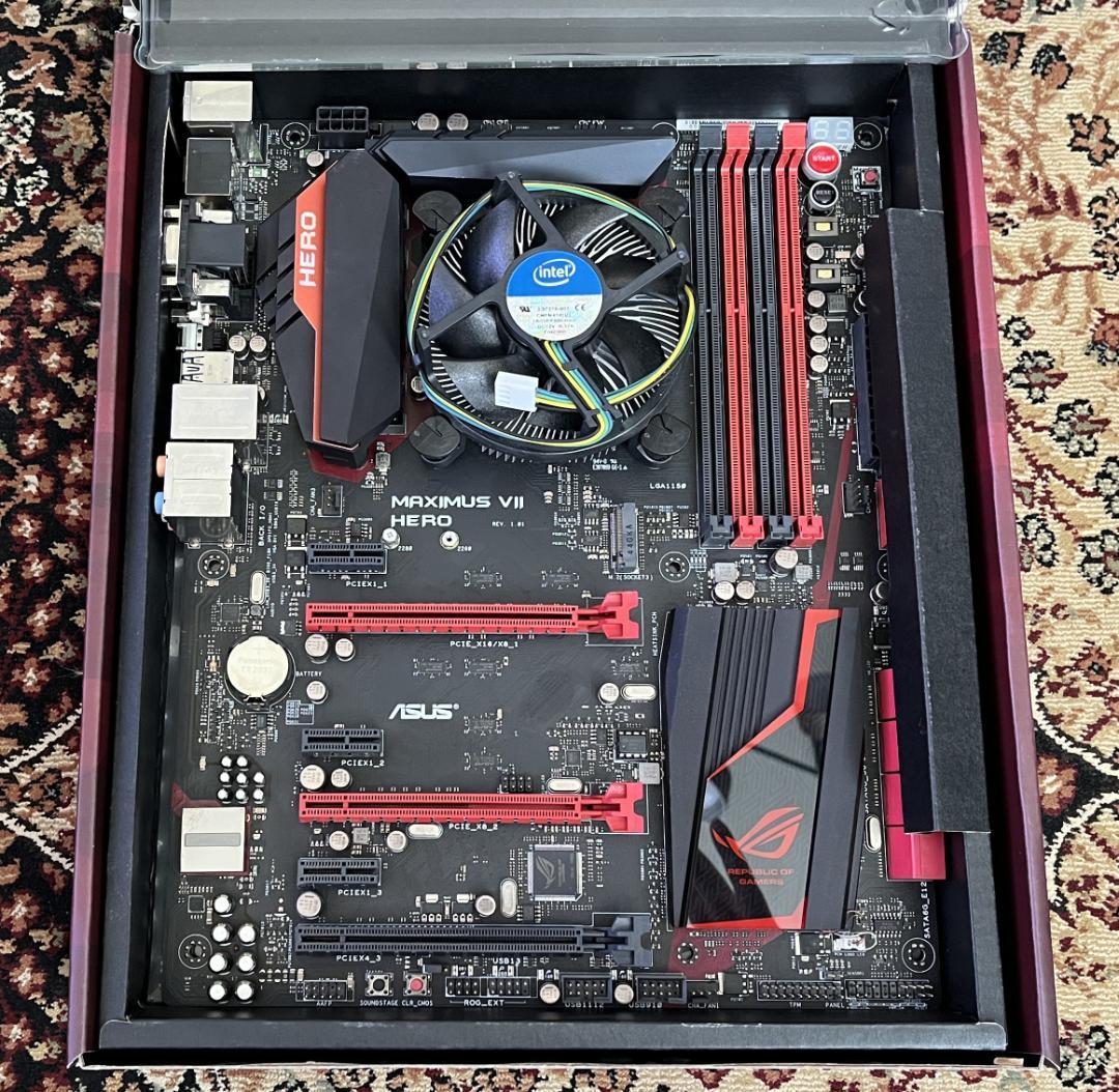 ASUS MAXIMUS VII HERO メモリ i7 4790K ３点セット