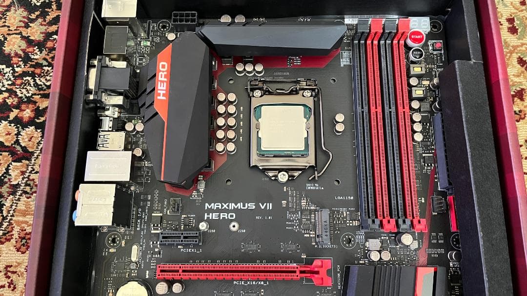 ASUS MAXIMUS VII HERO メモリ i7 4790K ３点セット
