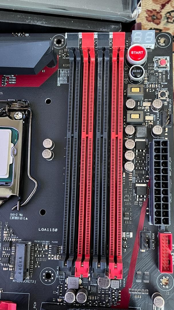ASUS MAXIMUS VII HERO メモリ i7 4790K ３点セット