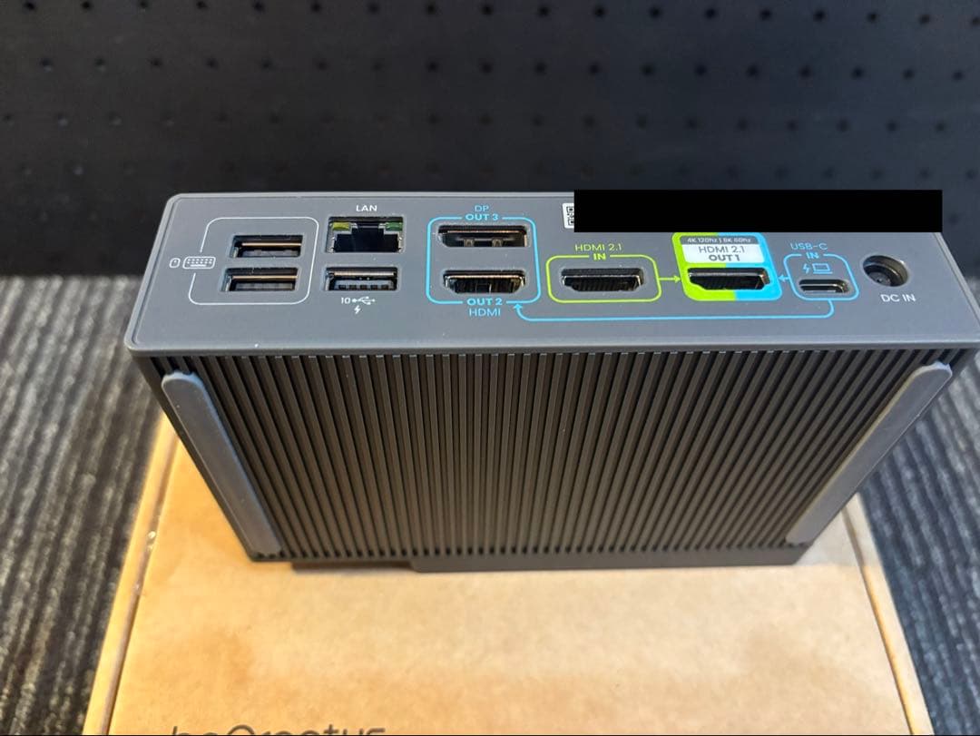 BenQ beCreatus DP1310 ドッキングステーション