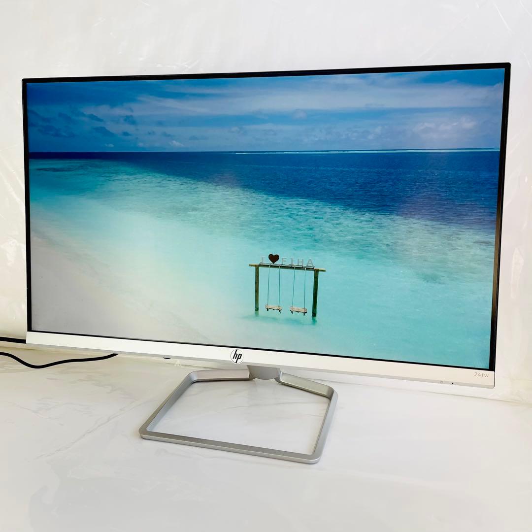 HP 24fw 23.8インチ フルHD display 超狭額ベゼルモニター