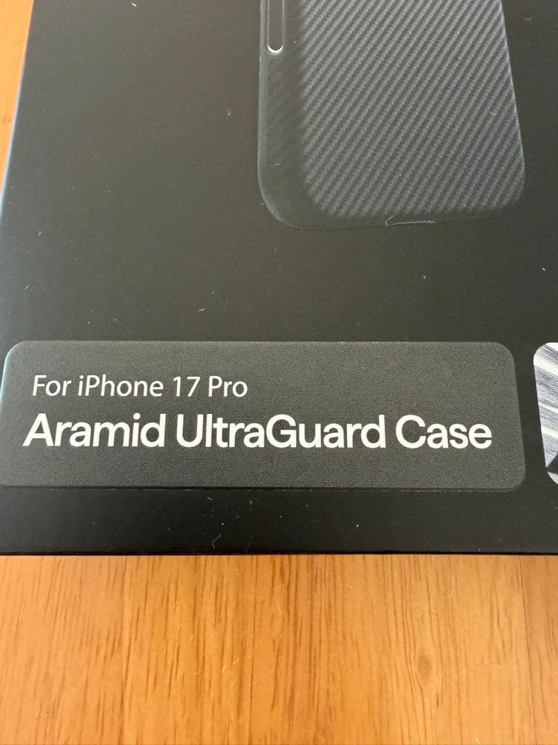 PITAKA Aramid ProGuard Case iPhone17pro用