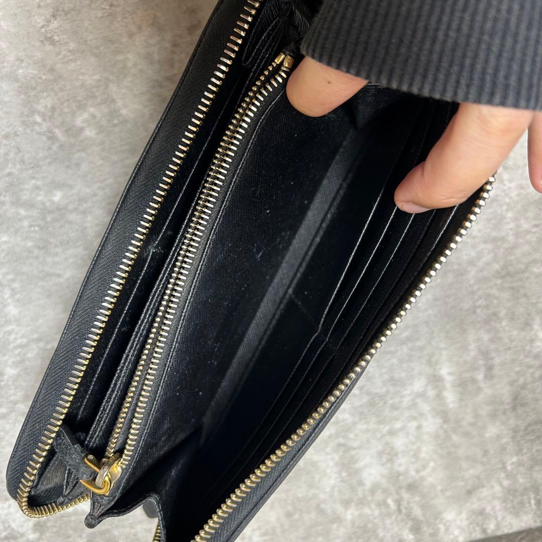 S*a様 サ*ラ様 PRADA 長財布 ブラック レディース