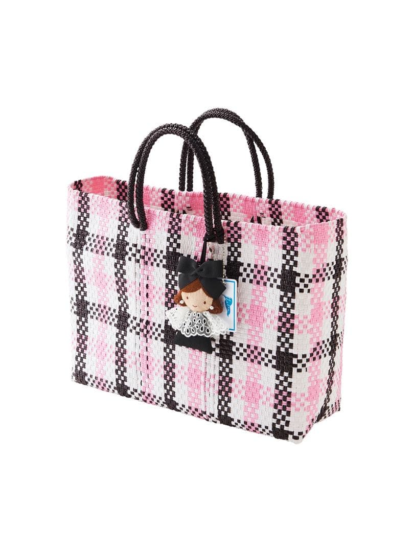 ファミリア メルカドバッグ ピンク