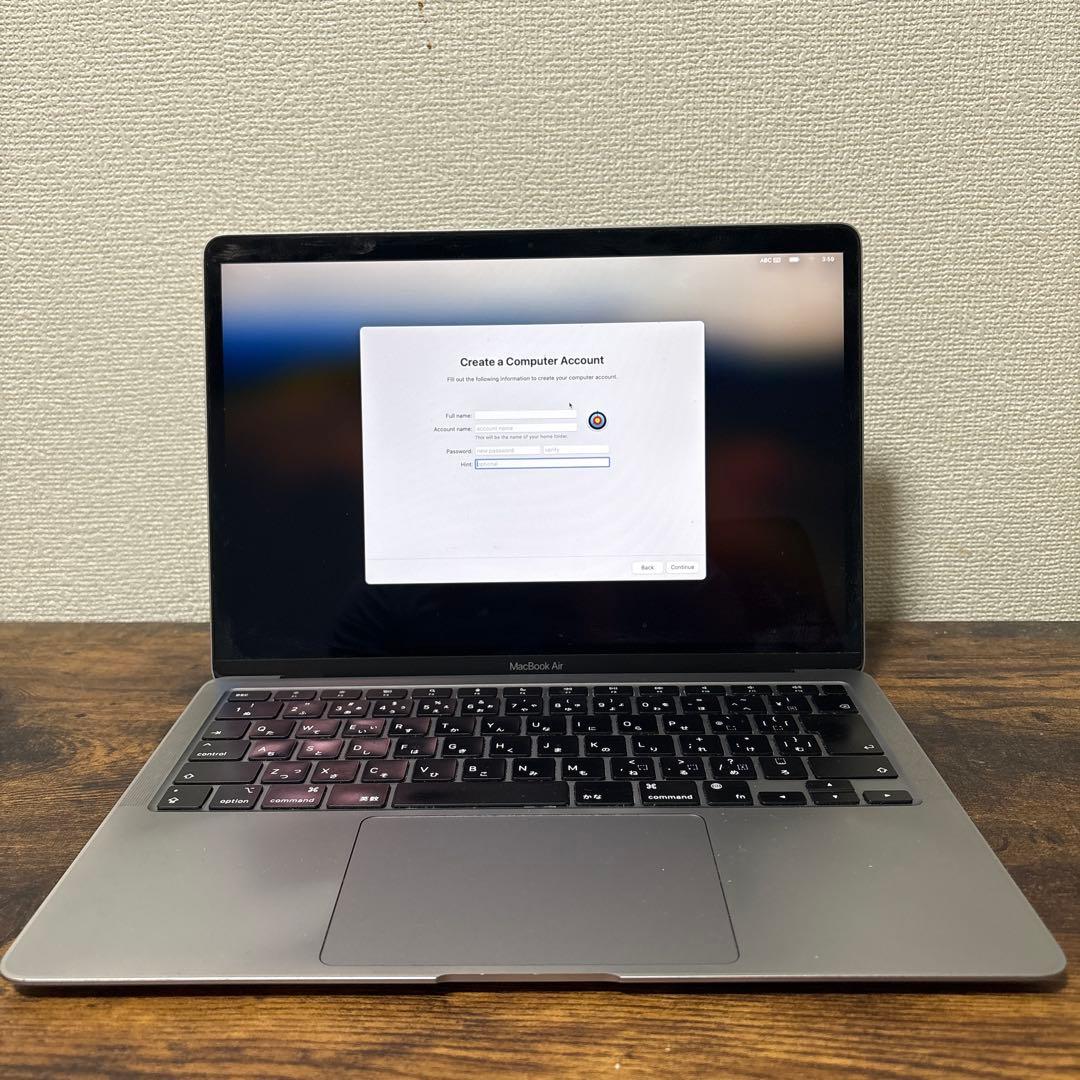 【Igr-78】MacBook Air M1 シルバー｜256GB｜