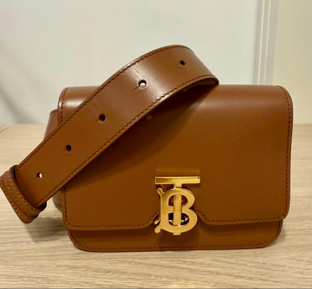Burberry バーバリー TBベルトバッグ ウエスト ボディバッグ　ブラウン