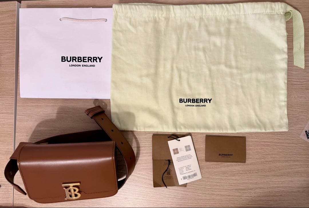 Burberry バーバリー TBベルトバッグ ウエスト ボディバッグ　ブラウン
