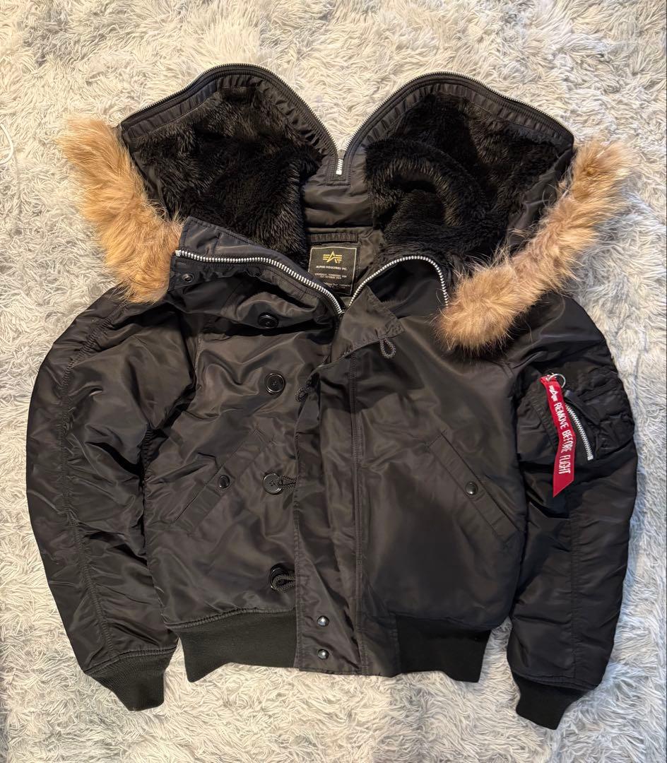 ALPHA N-2B ブラック Mサイズ