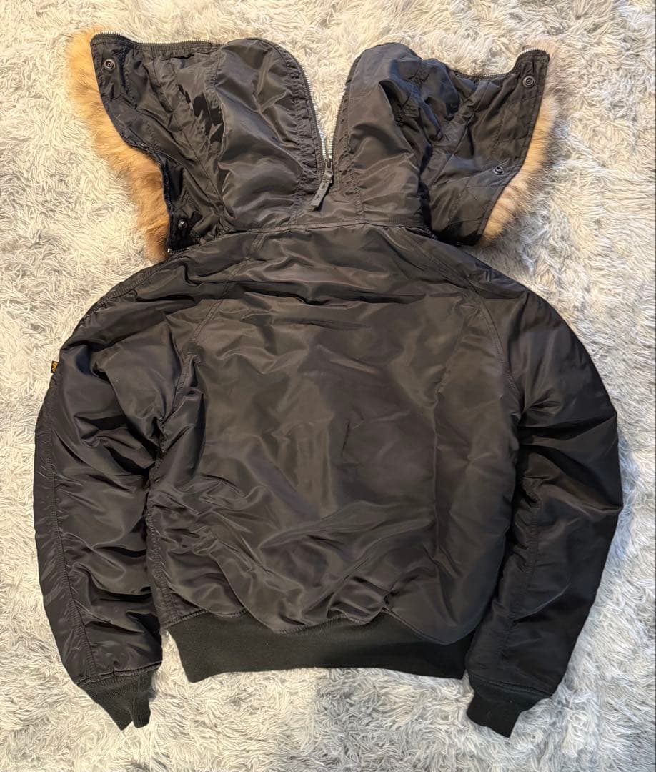 ALPHA N-2B ブラック Mサイズ