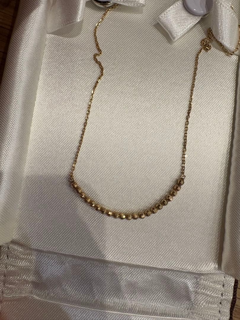 COCOSHNIK ゴールド ネックレス　K10イエロー