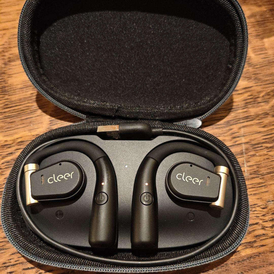 cleer ワイヤレスヘッドホン ブラック/ゴールド