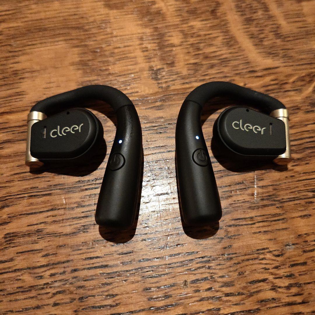 cleer ワイヤレスヘッドホン ブラック/ゴールド