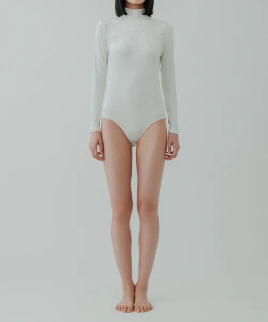 【美品】yo biotop Velor bodysuit ベロア ボディスーツ