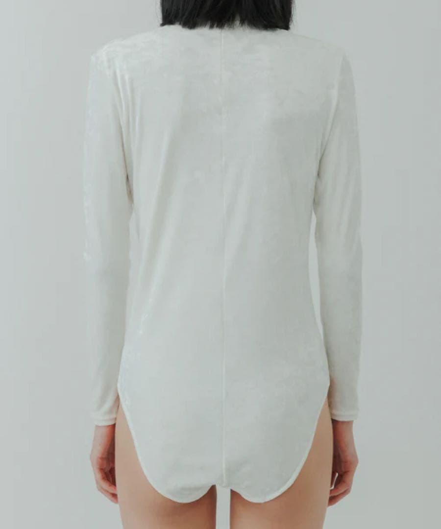 【美品】yo biotop Velor bodysuit ベロア ボディスーツ