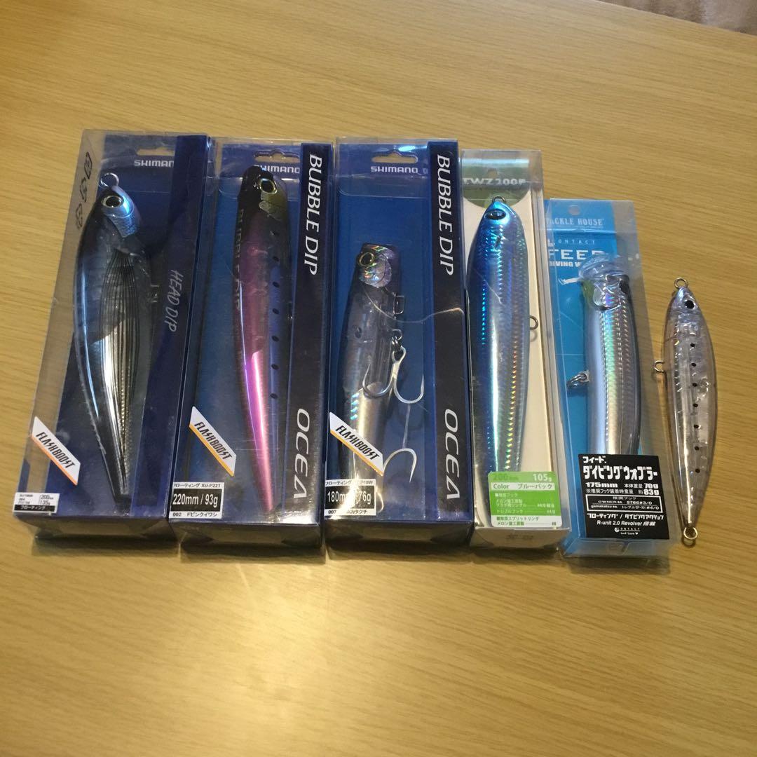 シマノ　ルアー　5本セット+おまけ付き