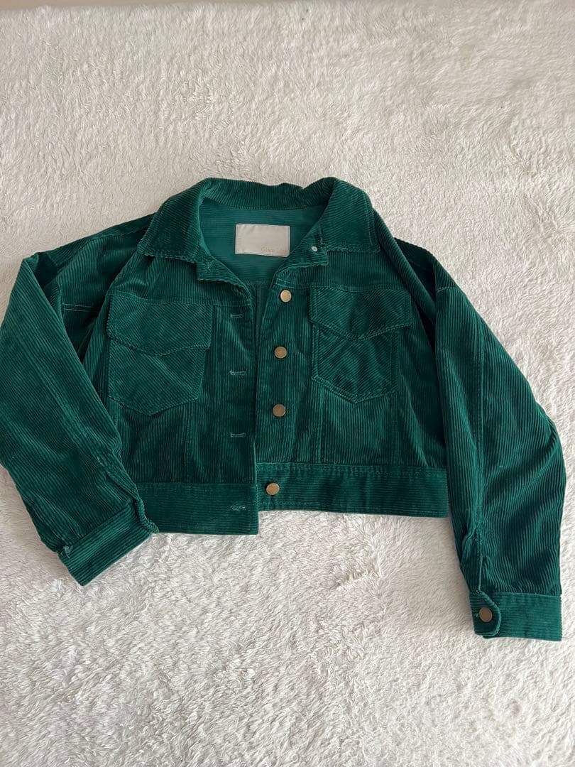 Glam Lips グリーン　ジャケット　ちぃ