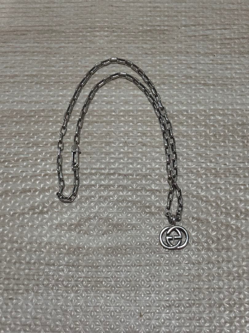 GUCCI ダブルGロゴネックレス