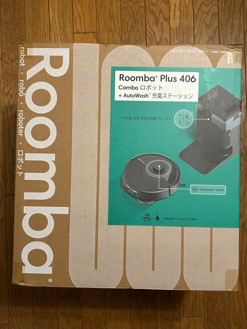 明*り様 ルンバRoomba Plus 406 Comboロボット+ AutoW