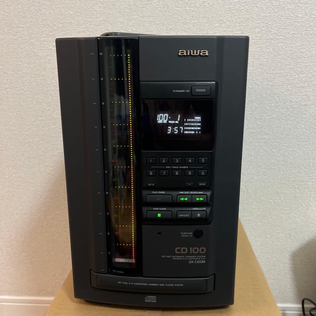 ラジオ・コンポ aiwa DX-C100M