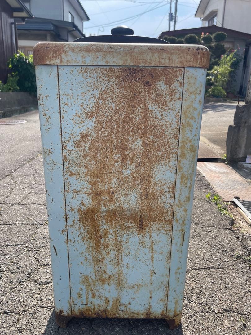 昭和レトロ　アイスクリームストッカー　雪印アイスクリーム