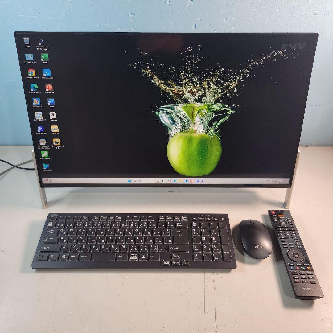 富士通 ESPRIMO FH77/D1 一体型PC AIO 中古品セット