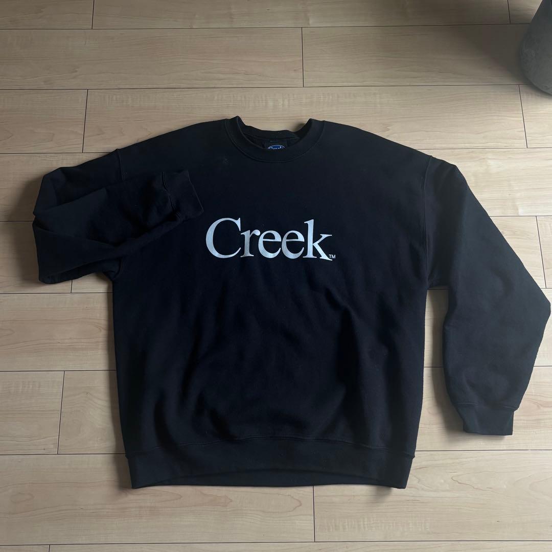 creek スウェット　ブラック