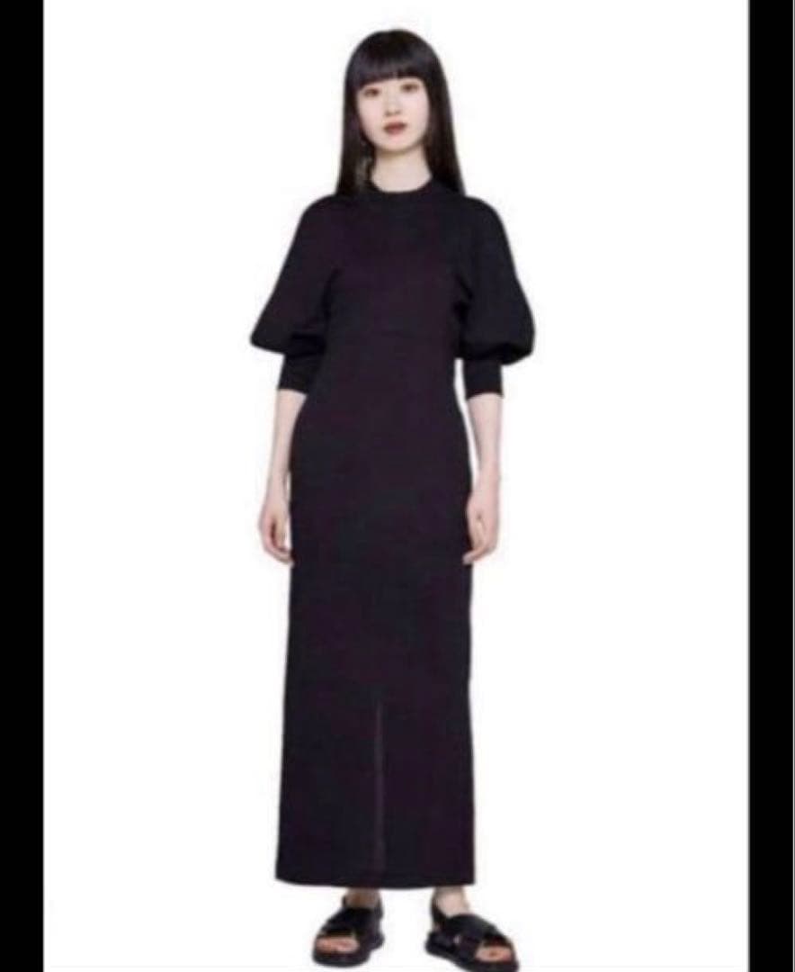 mame kurogouchi ジャージードレス ワンピース マメクロゴウチ