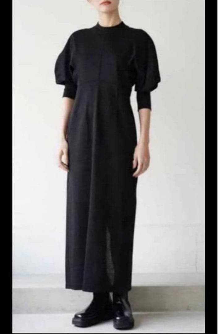 mame kurogouchi ジャージードレス ワンピース マメクロゴウチ