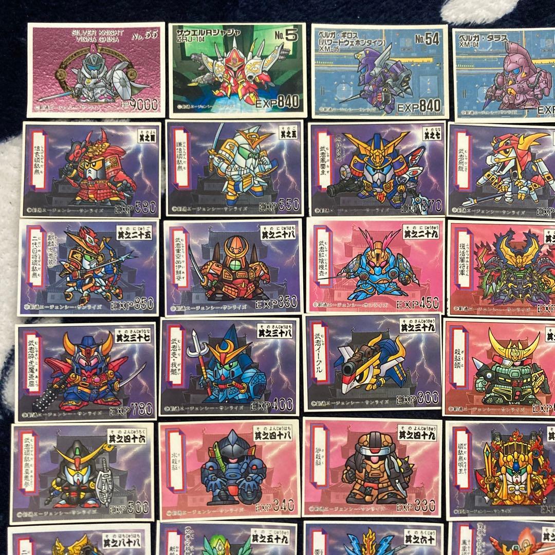 希少 SDガンダム 戦後伝 シール 74枚