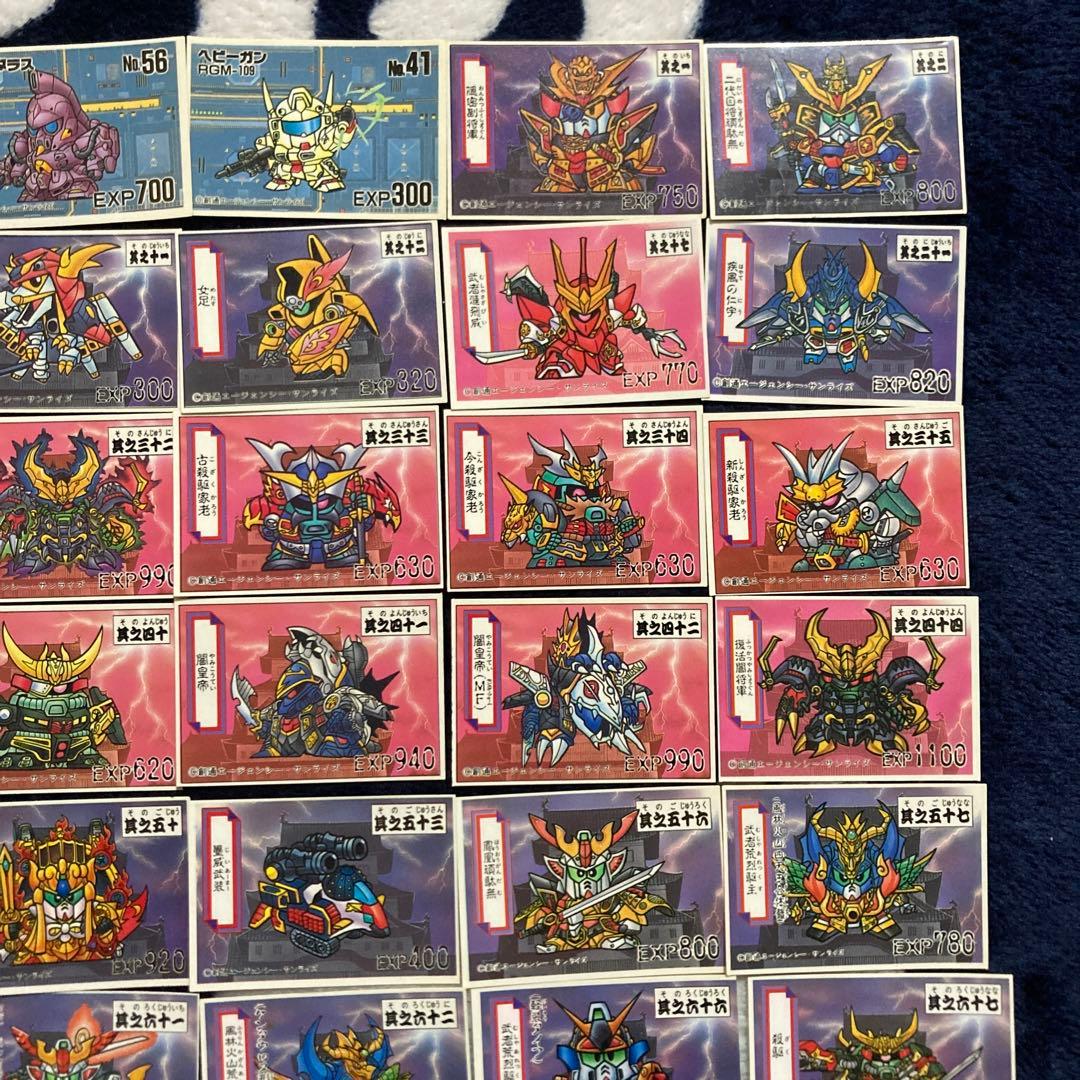 希少 SDガンダム 戦後伝 シール 74枚