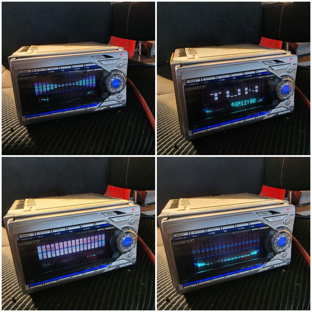 KENWOOD DPX-630M CD/MD 2DIN カーオーディオ