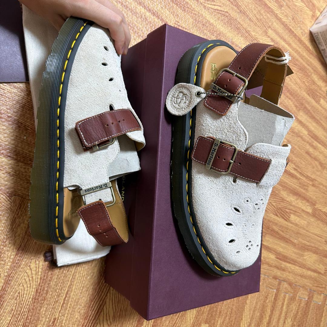 マーチンJORGE XLD スリングバック サンダル ミュール ベージュ