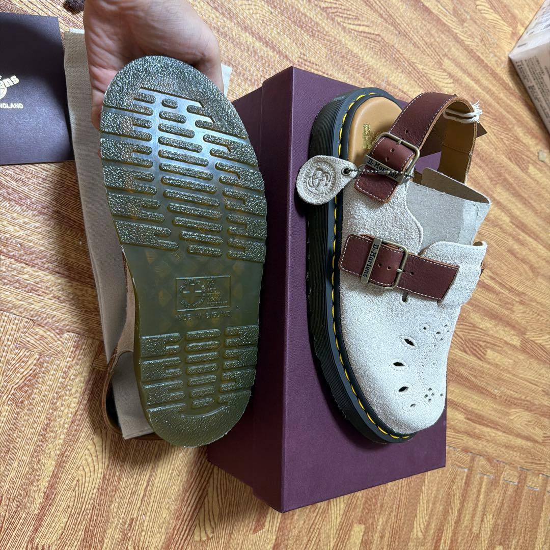 マーチンJORGE XLD スリングバック サンダル ミュール ベージュ