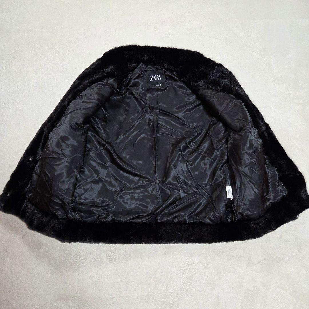 [美品]ZARA フェイクファーボンバージャケット ZW COLLECTION