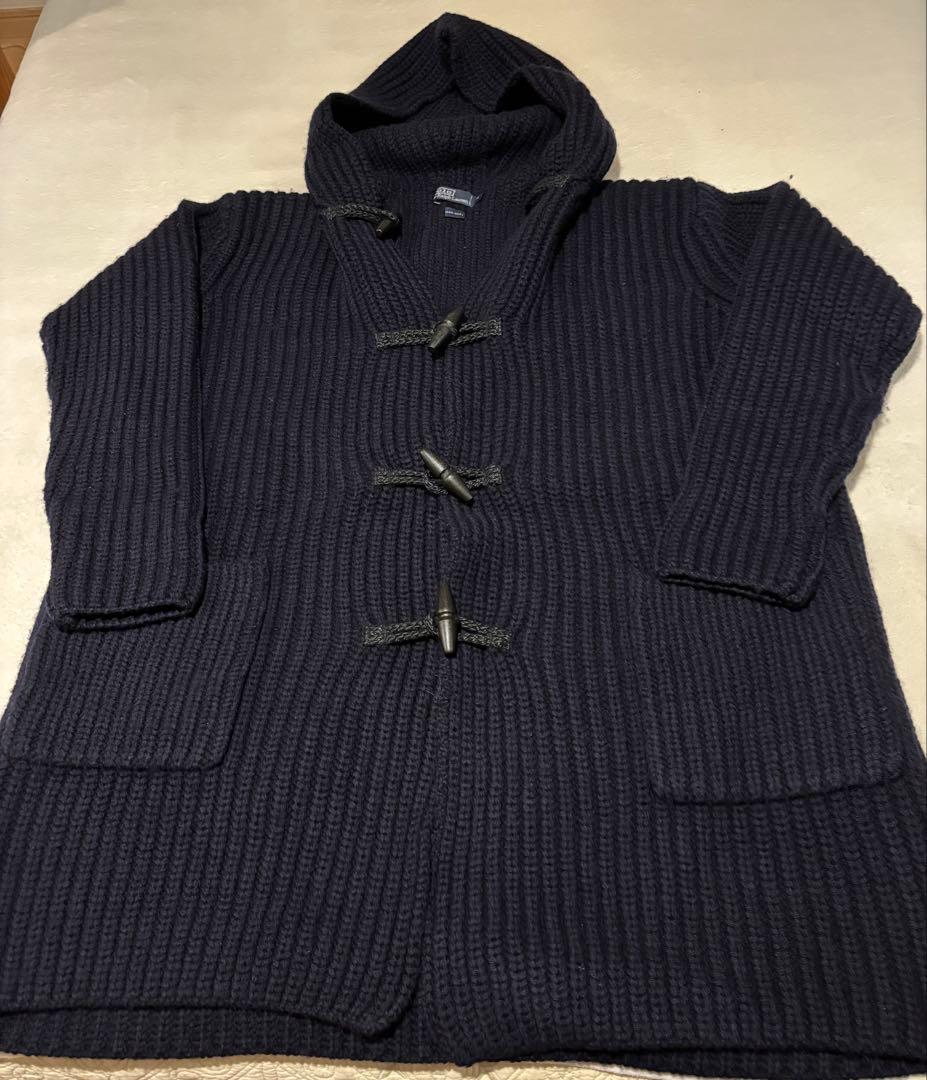 ポロラルフローレン ヴィンテージ ロング ウールニットダッフルコート