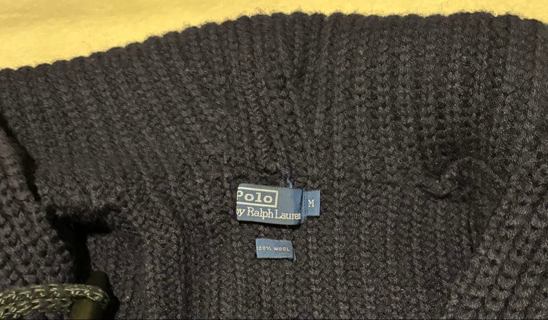 ポロラルフローレン ヴィンテージ ロング ウールニットダッフルコート