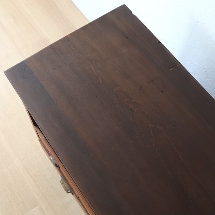 アンティーク ケヤキ ローボード 鉄脚 飾り棚 古家具 スギ テレビ台