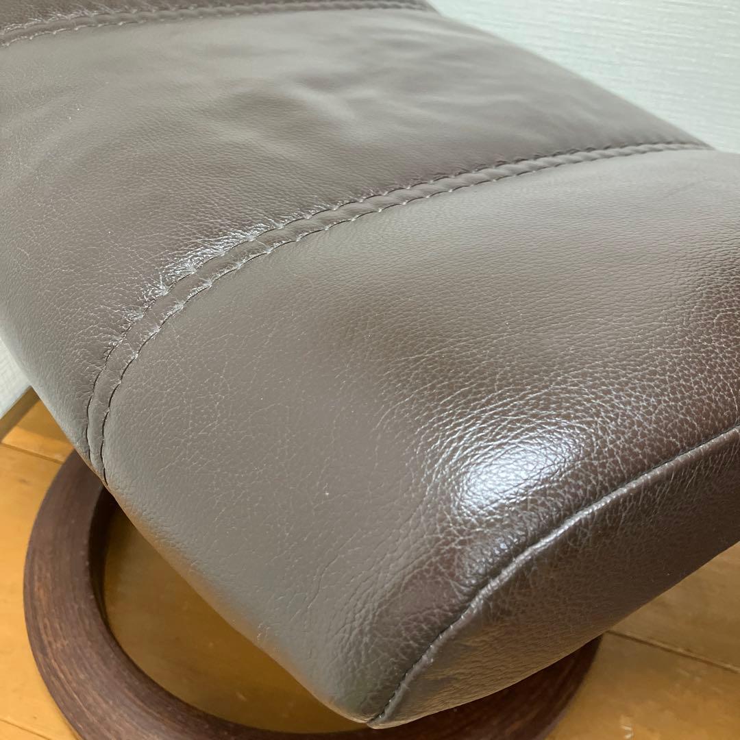 シエル様 本革ストレスレスチェア オットマン付 引取り