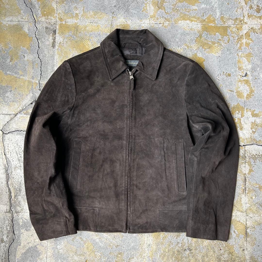 90S Banana Republic スエード レザージャケット バナリパ