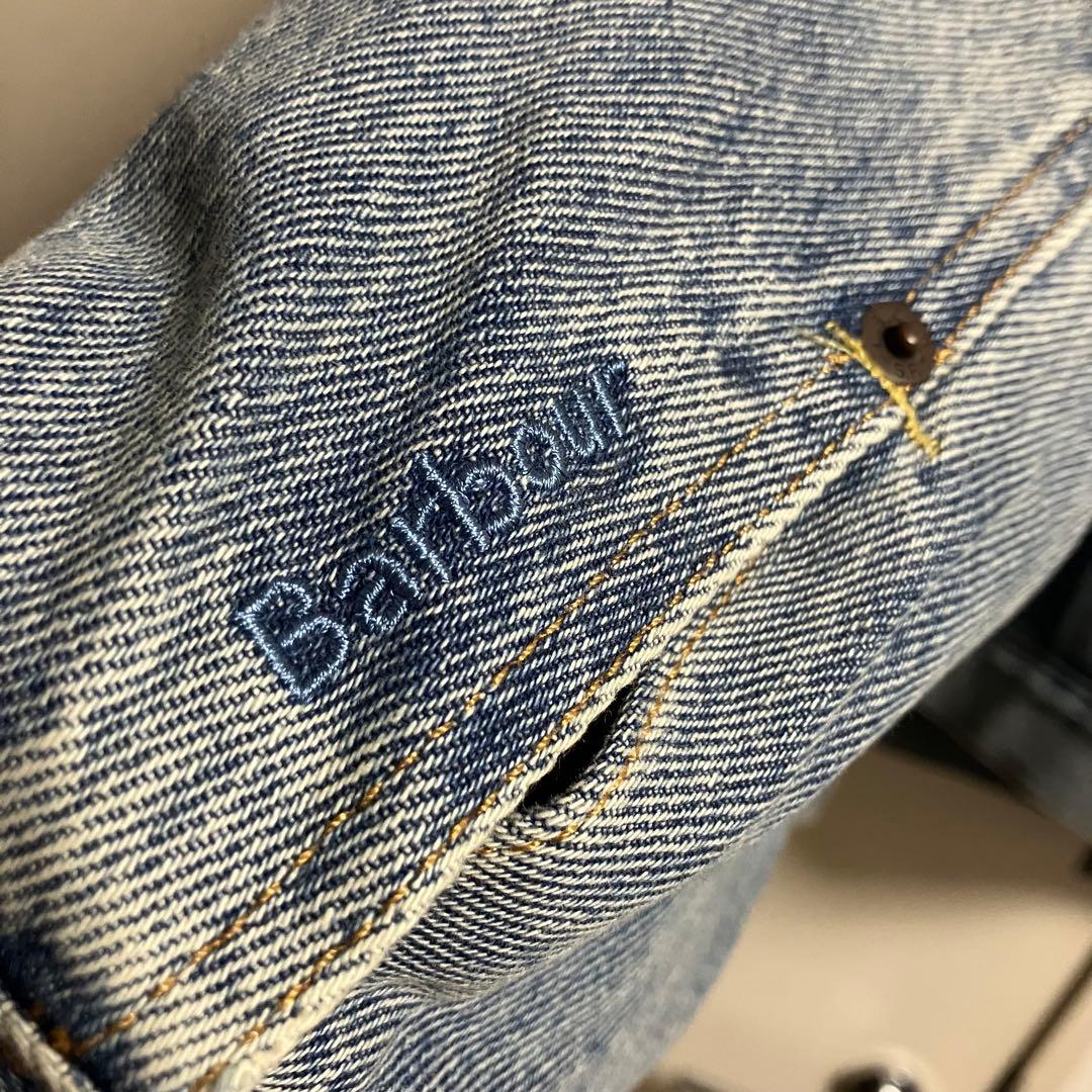 Barbour Levi's デニムジャケット Lサイズ