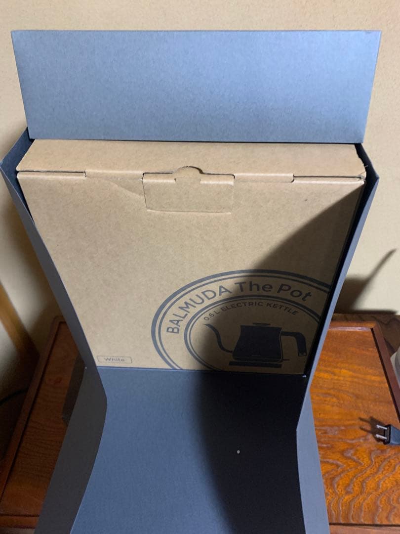 【包装紙、説明書あり】バルミューダ ケトル K02A-WH