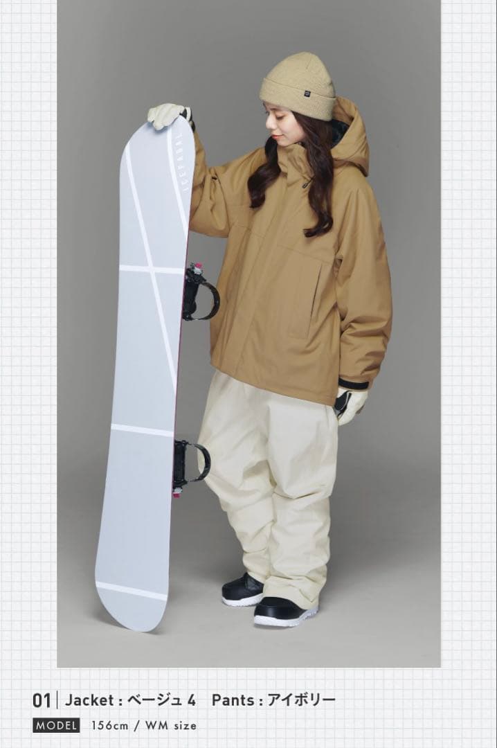 新品 2025-26年モデル ICEPRDAL スノーボードウェア 上下 M