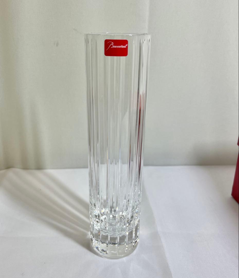 Baccarat バカラ ハーモニー フラワーベース 花瓶 一輪挿し 未使用