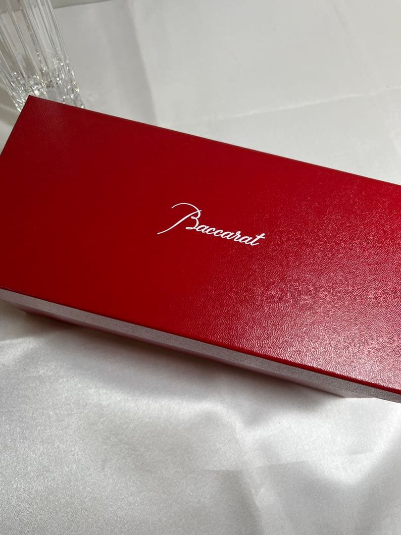 Baccarat バカラ ハーモニー フラワーベース 花瓶 一輪挿し 未使用