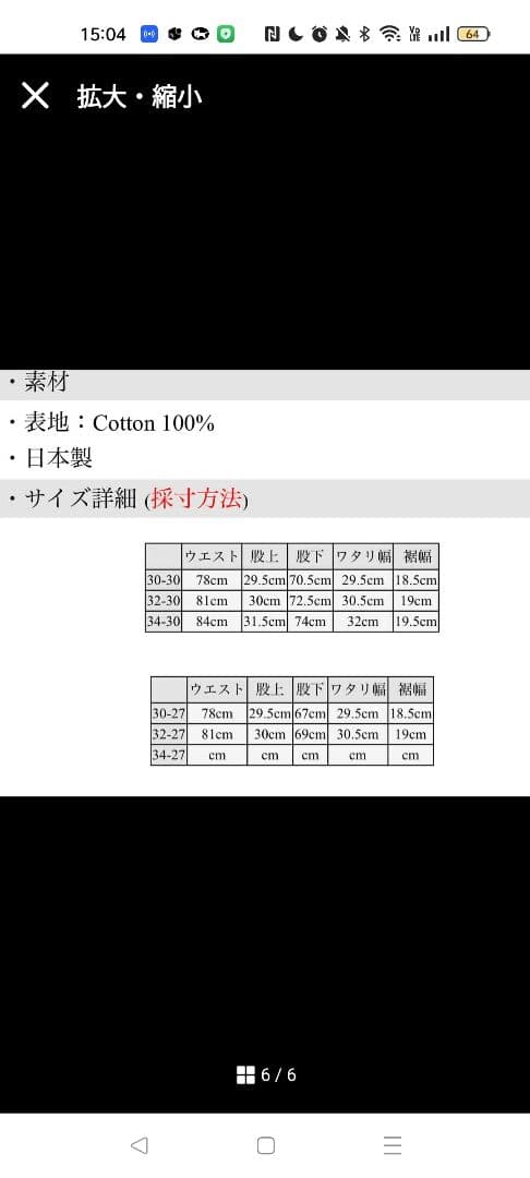 アプレッセ/ Washed Denim Pants E/ INDIGO