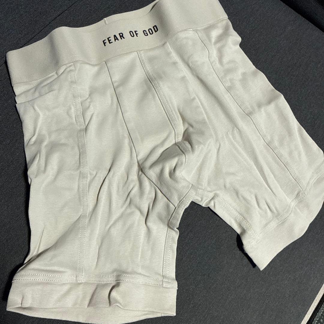 FEAR OF GOD ボクサーパンツ S セメント