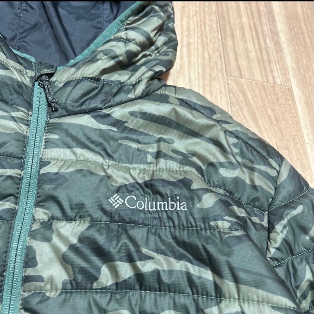 old Columbia カモフラ　迷彩　ダウンジャケット　古着 90s