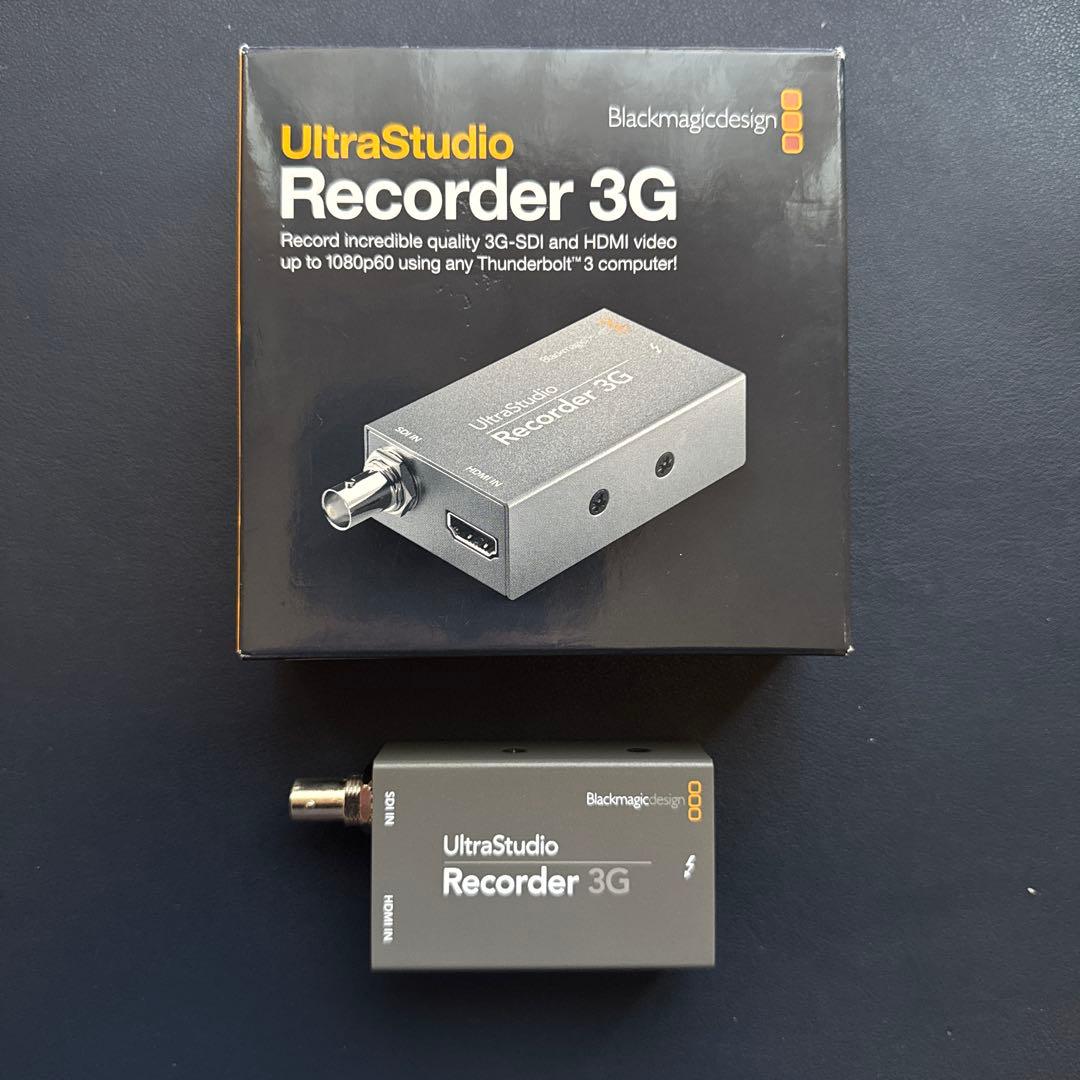 【ほぼ新品】Blackmagic UltraStudio Recorder 3G